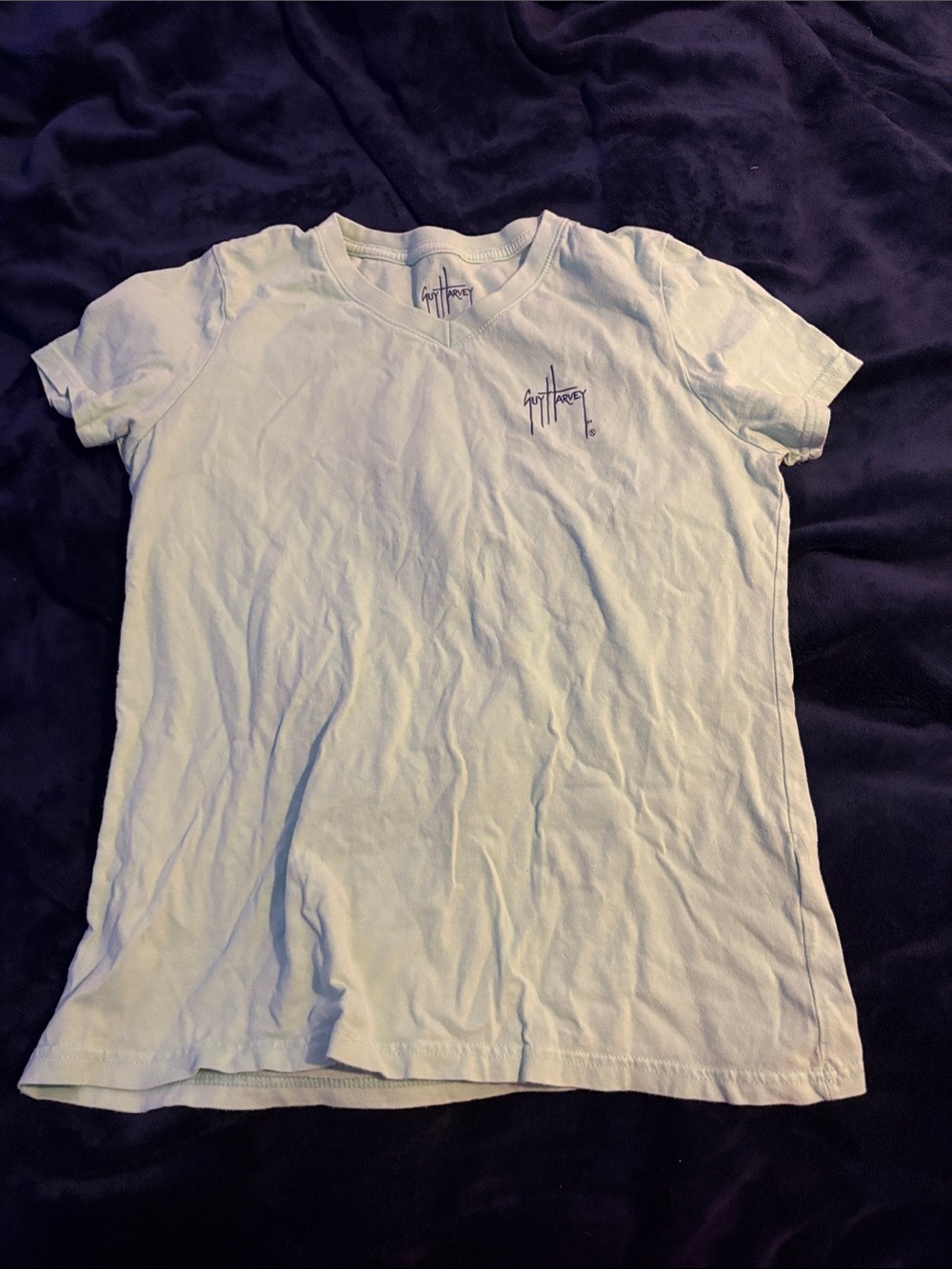 Guy Harvey Light Blue Short Sleeve Tee